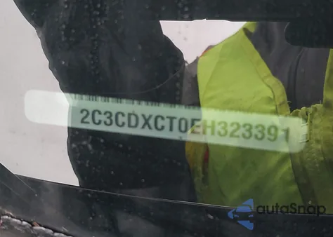 2014 Dodge Charger R/T 100Th Anniversary из США, поврежденный, VIN 2C3CDXCT0EH323391